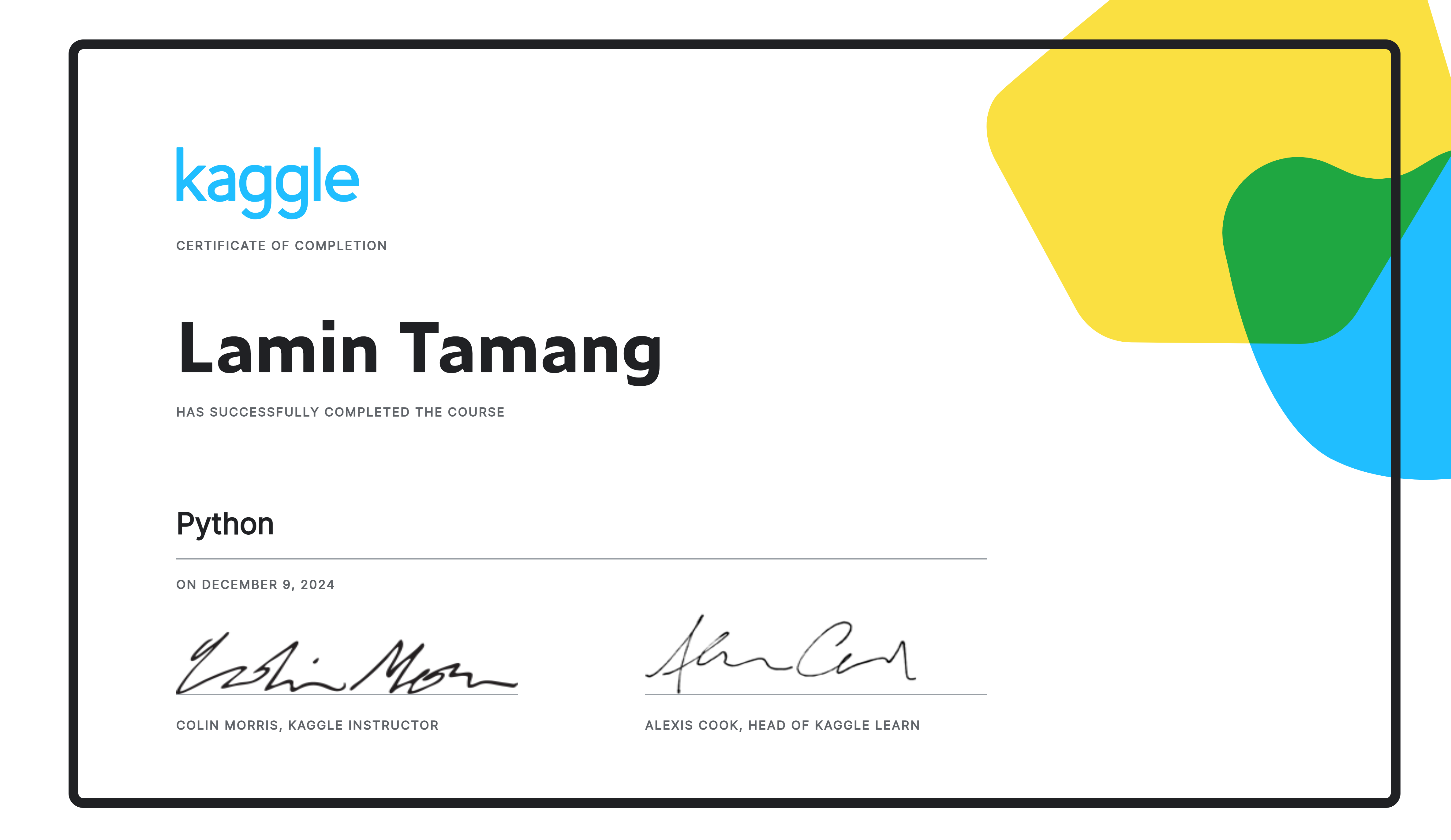 Python Fundamentals Badge